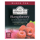 Chá Preto Raspberry Indulgence AHMAD Tea London Caixa 20g 10 Unidades