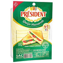 Queijo Mussarela PRÉSIDENT Fatiado 150g