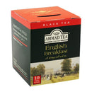 Chá Preto English Breakfast AHMAD TEA London Com 10 Unidades