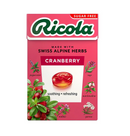 Bala Ricola Cranberry Sem Açúcar 27,5g