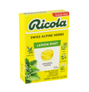 Bala Ricola Lemon Mint Sem Açúcar 27,5g