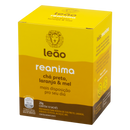 Chá LEÃO Reanima Preto Laranja e Mel 10 Un