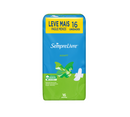 Absorvente Sempre Livre Adaptador com Cobertura Suave Com Abas 16 Unidades