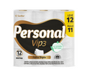 Papel Higênico Personal Vip3 Folha Tripla 20 Metros 12 Unidades
