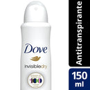 Desodorante Aerosol Dove Feminino Invisible Dry 150ml