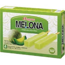 Sorvete Sabor Melão MELONA Com 4 Unidades