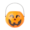 Baldinho de Abóbora Halloween Com 1 Unidade