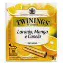 Chá TWININGS Infusions Laranja, Manga e Canela Caixa 18g